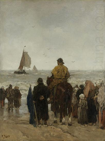 Jacob Maris Arrival of the Boats china oil painting image